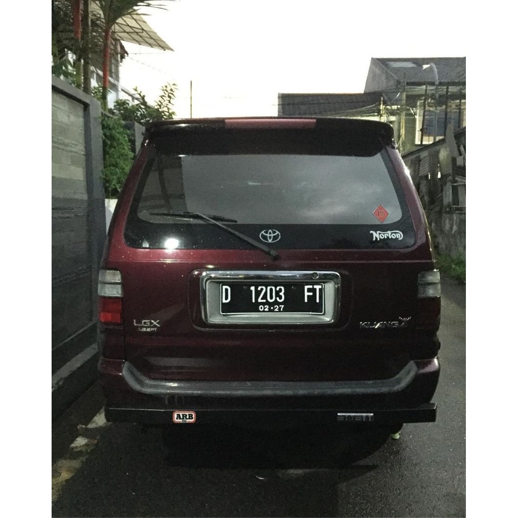 Towing Bar Besi Pengaman Belakang ARB Mobil KIJANG KAPSUL / LGX