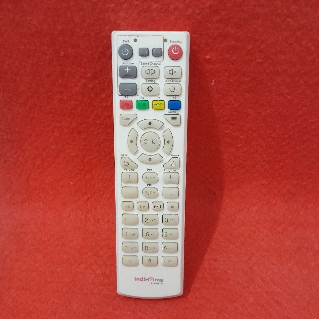 Remote Remot TV STB ZTE Indihome Fiber Original Asli .