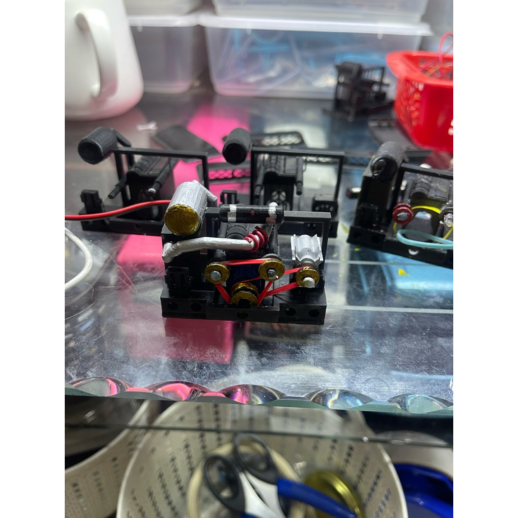 Mesin Bus Miniatur RKC - Bahan Resin