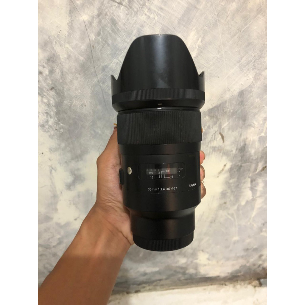 lensa sigma 35mm f1.4 sony