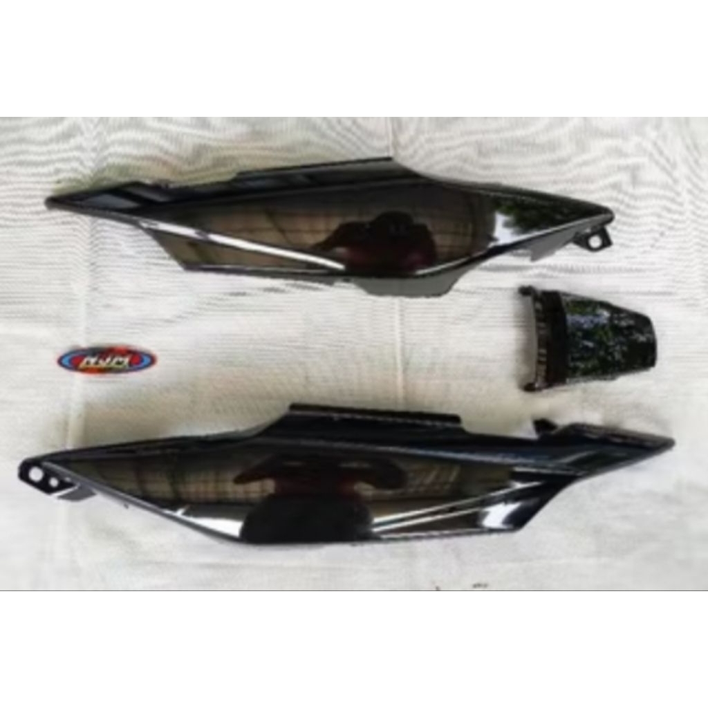 Cover body belakang motor Honda Megapro Primus Warna HITAM