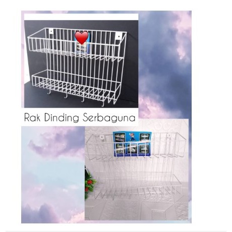 RAK KITCHEN SET rak dapur serbaguna rak putih dinding|RAK KITCHEN SET RB 03 |RAK KITCHEN SET RB 02
