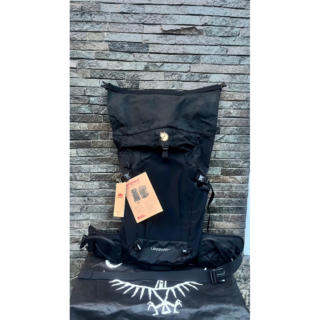 Tersedia Tas Gunung Carrier Daypack FJALLRAVEN LAMGFARD 40 ORIGINAL Not Osprey Sirrus Kyte Ariel Atm