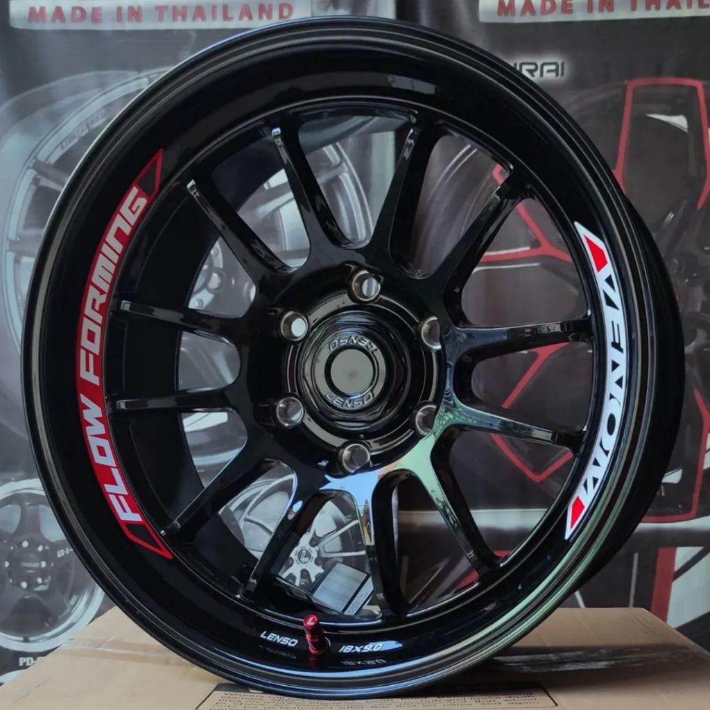 velg ring 18 lenso venom 5 original lenso Thailand velg mobil ring 18 pajero Hilux velg racing r18 v