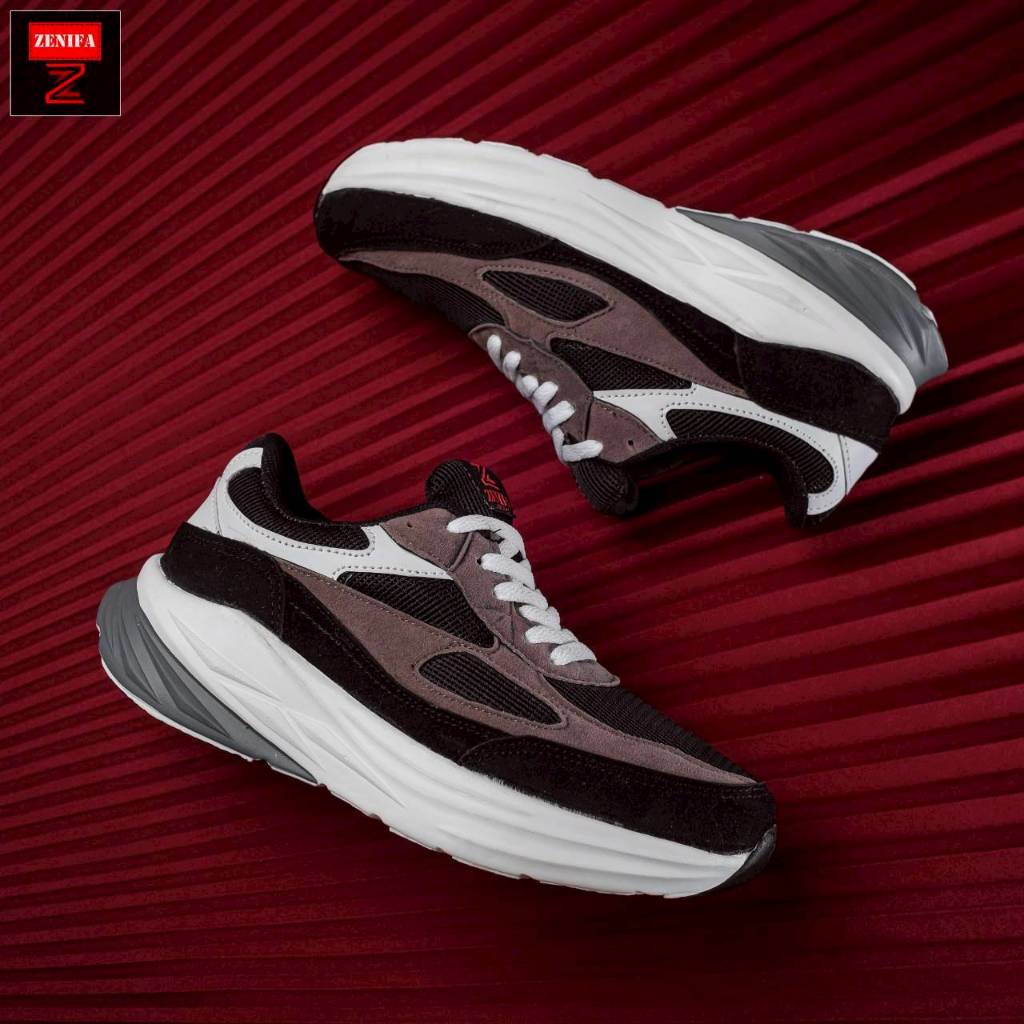 Sepatu Sneakers Running Sportstyle Pria Wanita - Zenifa kishi
