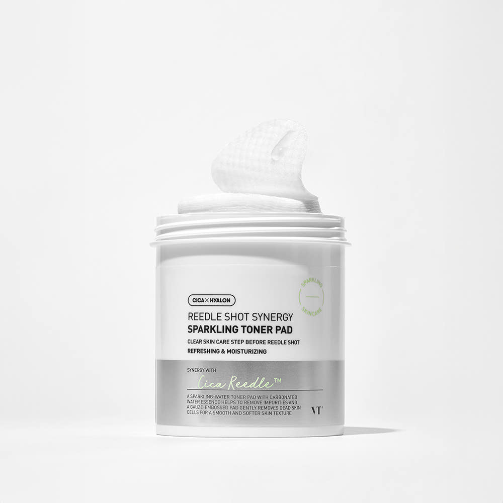 VT Cosmetic Reedle Shot Synergy Sparkling Toner Pad 80 pcs