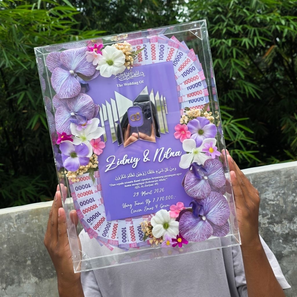 Mahar Pernikahan BTS Mahar Akrilik Murah Mahar Pernikahan