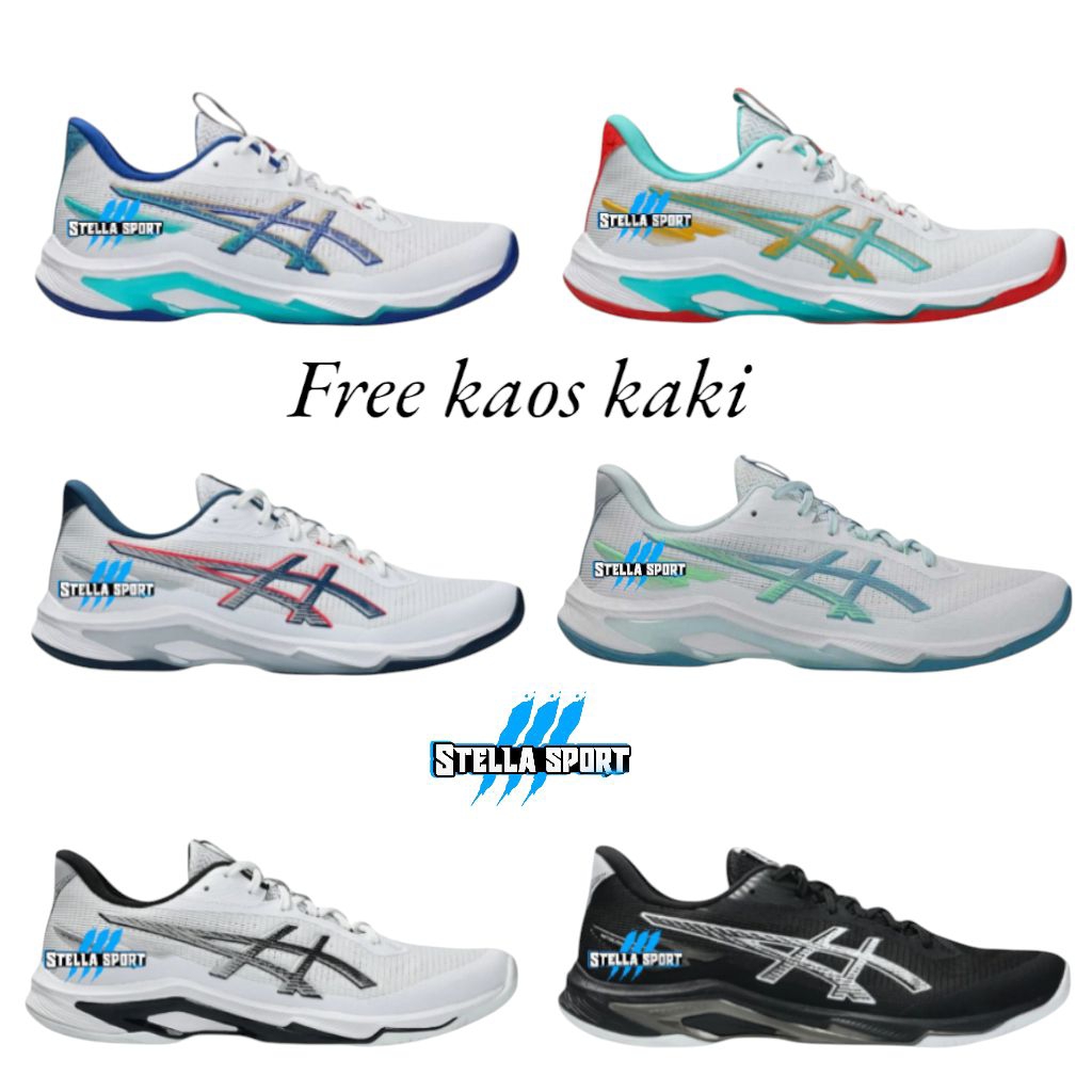 SEPATU VOLI NETBURNER BALLISTIC FF 4 LOW SUPER PREMIUM TERBARU / SEPATU VOLLY BAL PRIA DAN WANITA