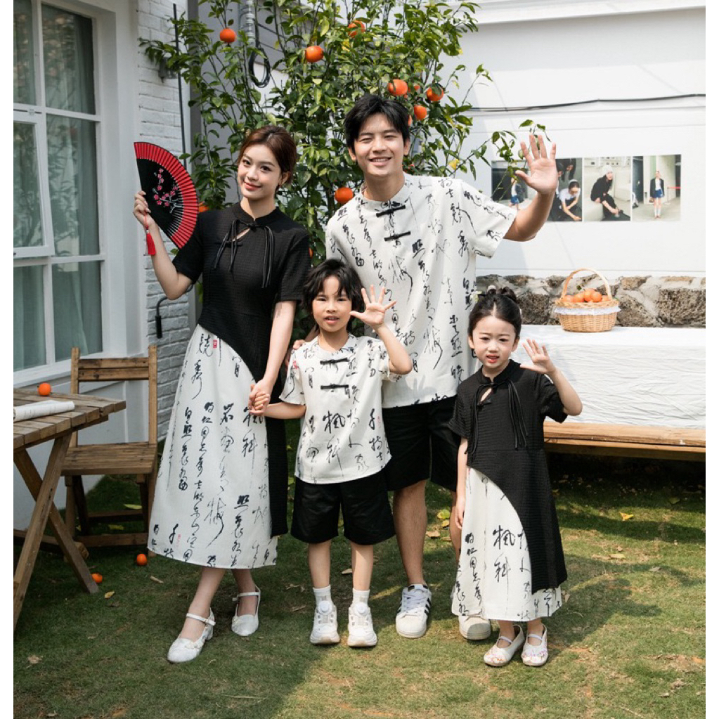 NEW COLLECTION Couple Family chinese style cheongsam, couple keluarga HANFU