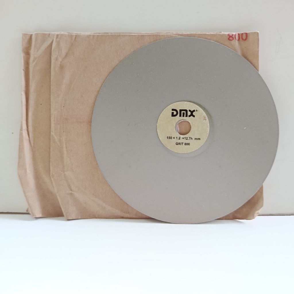 DMX MATA ASAH POLS BATU AKIK 6" DIAMOND WHEEL ASAH BATU DMX GRIT 800 AST MATA POLES ASAH BATU AKIK