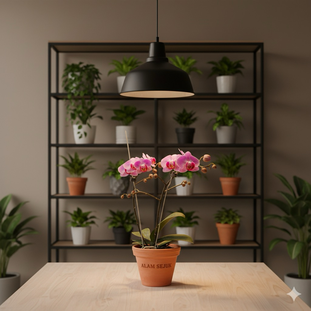 anggrek bulan bunga ungu