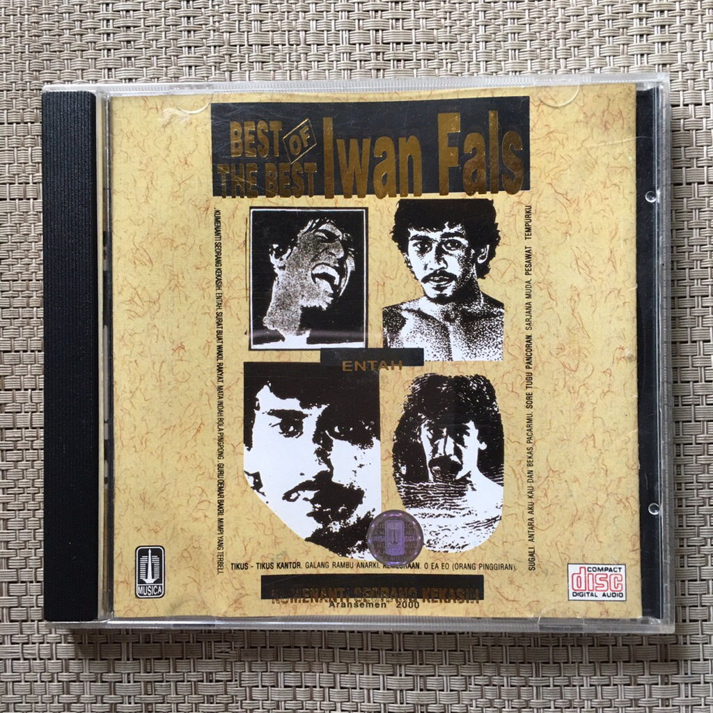CD Iwan Fals - Best Of The Best Iwan Fals