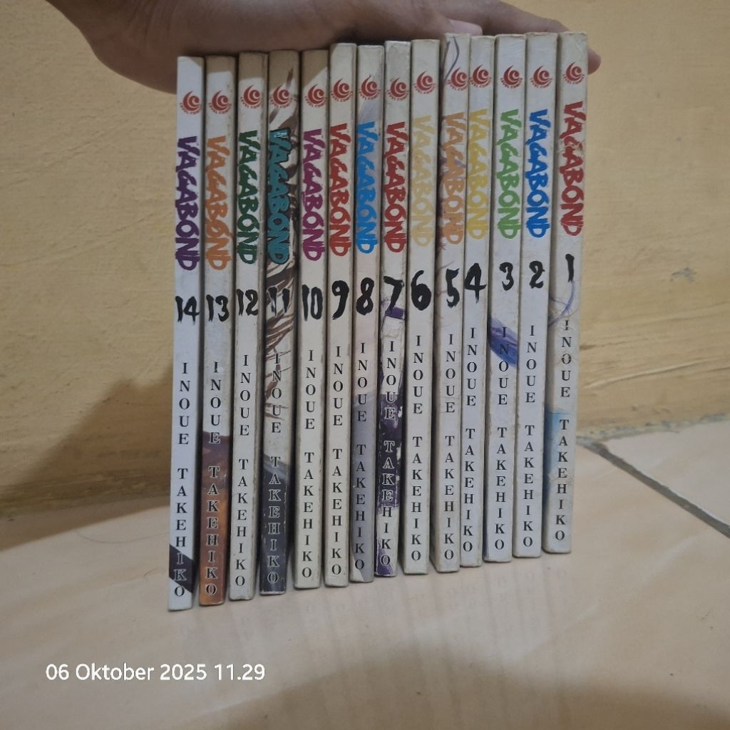 vagabond vol 1 2 3 4 5 6 7 8 9 10 11 12 13 14 Set