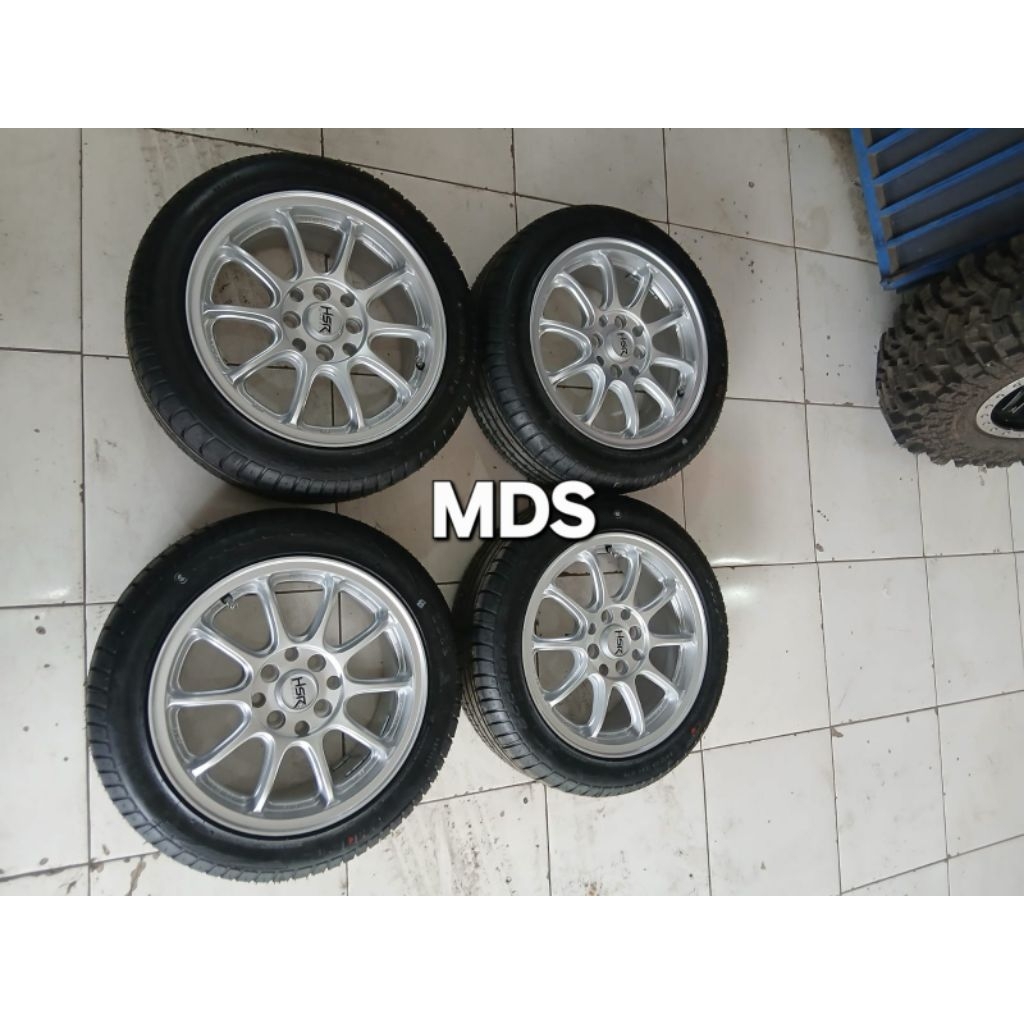 READY VELG SECOND HSR R15X6.5 4X100/114 + ACC 195 50 R15