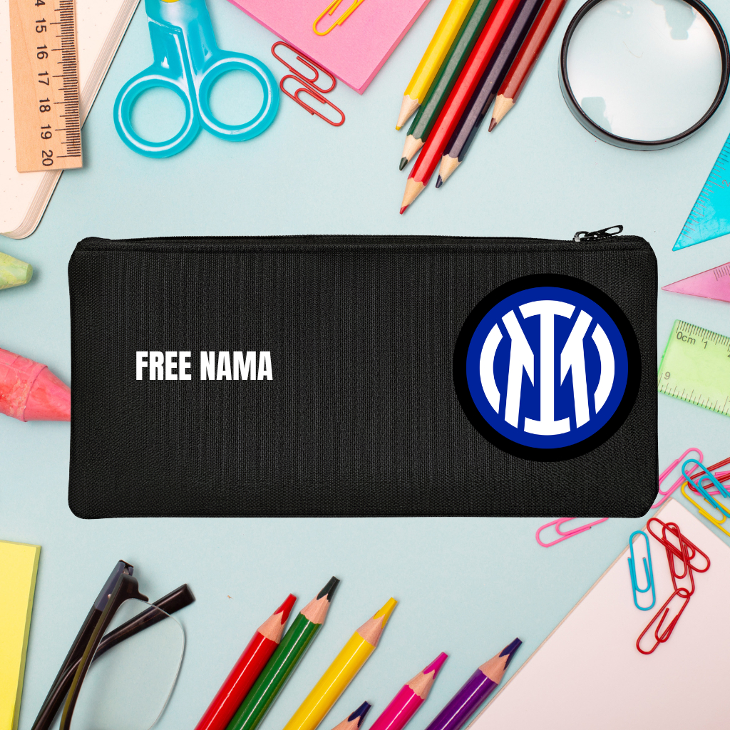 Free Nama Tempat Pensil Anak Laki-Laki Logo Team Sepak Bola Italy Serie A 2025 2026