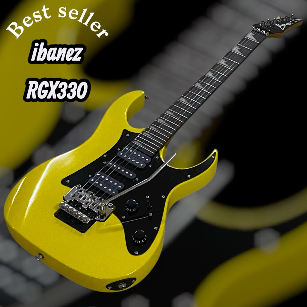 GITAR ELEKTRIK/LISTRIK IBANEZ RG SERIES  BLACK GLOSSY UPDOWN COSTUME BANDUNG BEST QUALTY