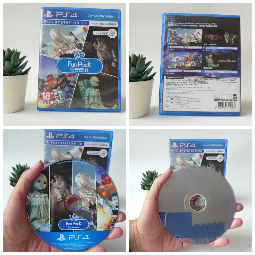 BD PS4 OASIS GAMES VR FUN PACK SECOND / PRELOVED