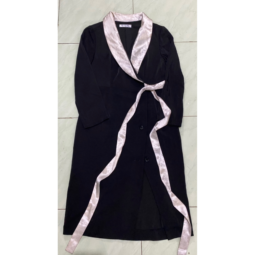 Coat Branded Christian Dior / Coat Dress Dior / Coat Branded