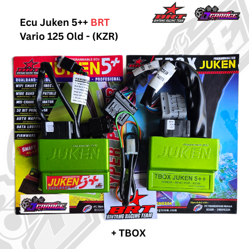 Ecu Juken 5++ BRT - Vario 125 Old KZR - Ecu + Tbox BRT Dualband Racing Turbo - Vario 125 Old KZR