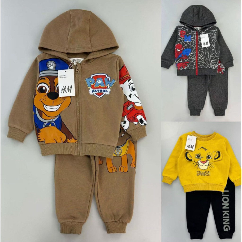 HM - One Set Weater Jket Jogger For Boy - 2 3 4 5 6 years