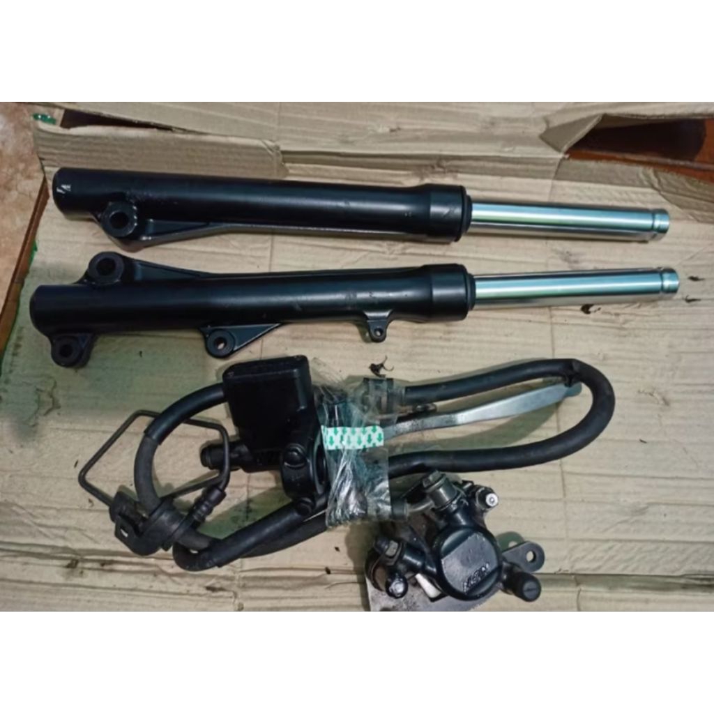 sok depan set kanan kiri Honda beat fi 2012/2013/2014/2015 original second copotan