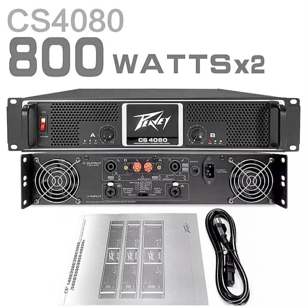 POWER PEAVEY CS 4080 / PEAVEY POWER CS 4080 / POWER PEAVEY CS 4080 PREMIUM