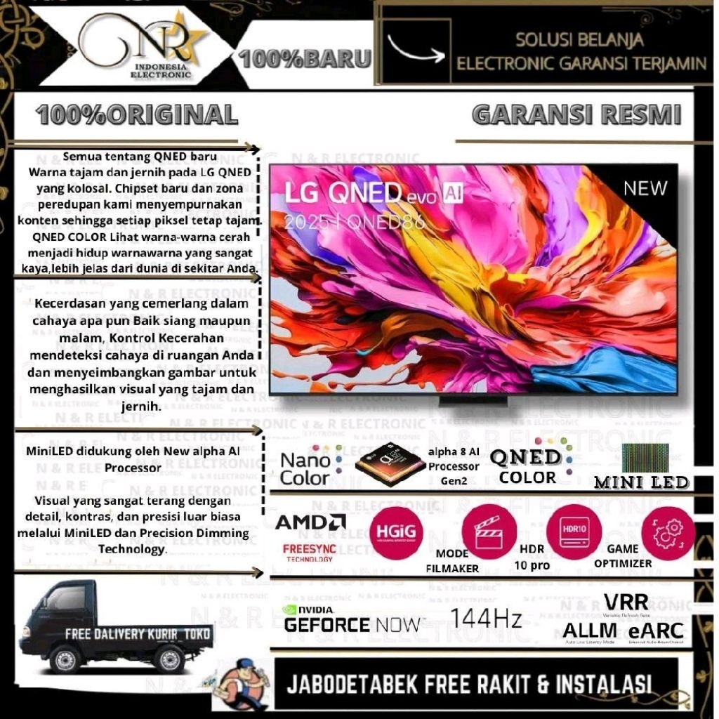 LG 100QNED86ASA Smart TV 100 Inch