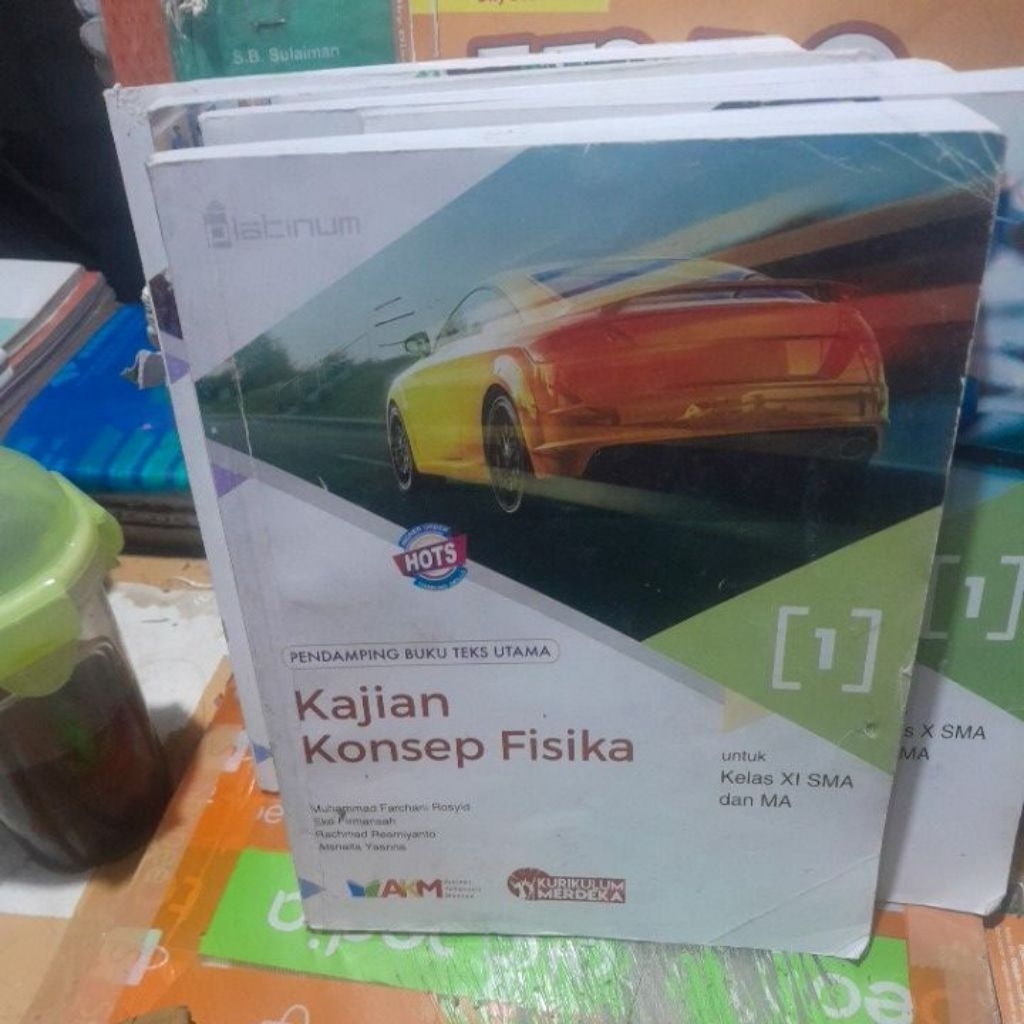 BUKU FISIKA/ KAJIAN KONSEP FISIKA UNTUK SMA KELAS XI/11/2 KURIKULUM MERDEKA PENERBIT PLATINUM