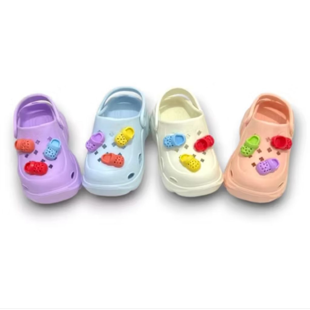 Sandal Anak Baim Balita Perempuan Lucu Terbaru Sandal Anak Cewek Usia 1-5 Tahun Sandal Anak Balita P
