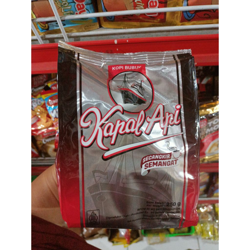 Kopi Bubuk Kapal Api 250gr Silver