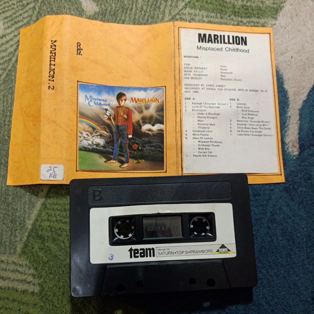 KASET PITA MARILLION MISPLACED CHILDHOOD