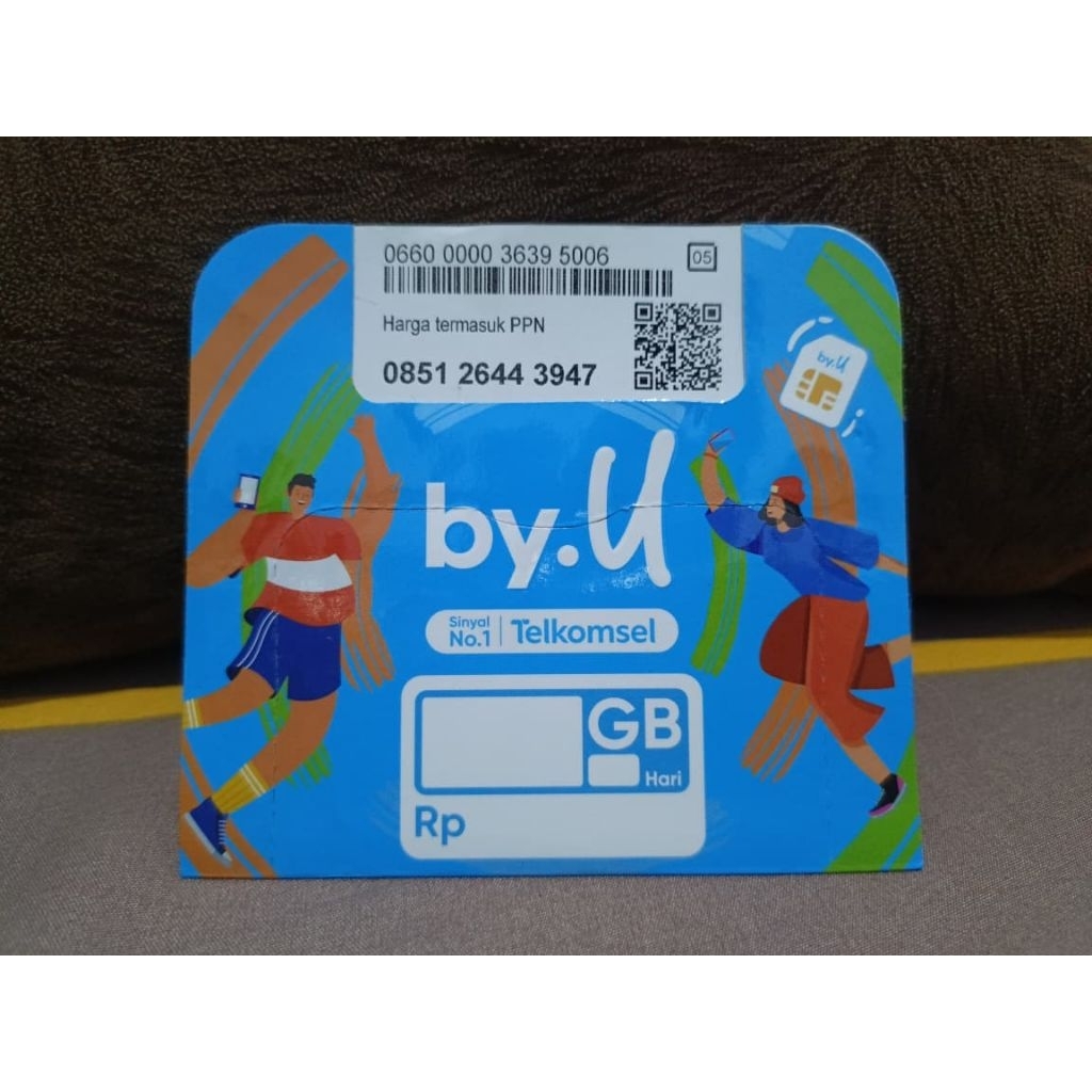 [SEGEL] Kartu Perdana By.U Kosongan Tanpa Kuota