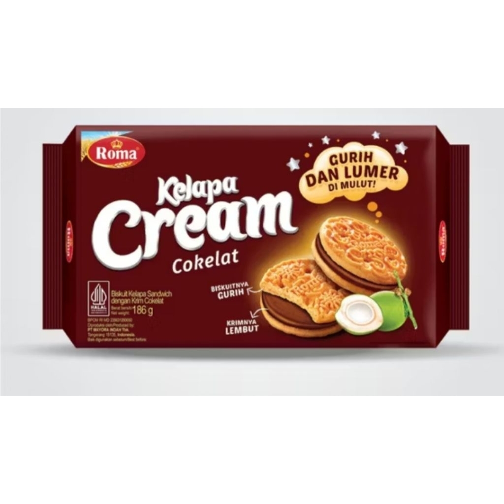 ROMA KELAPA CREAM COKELAT