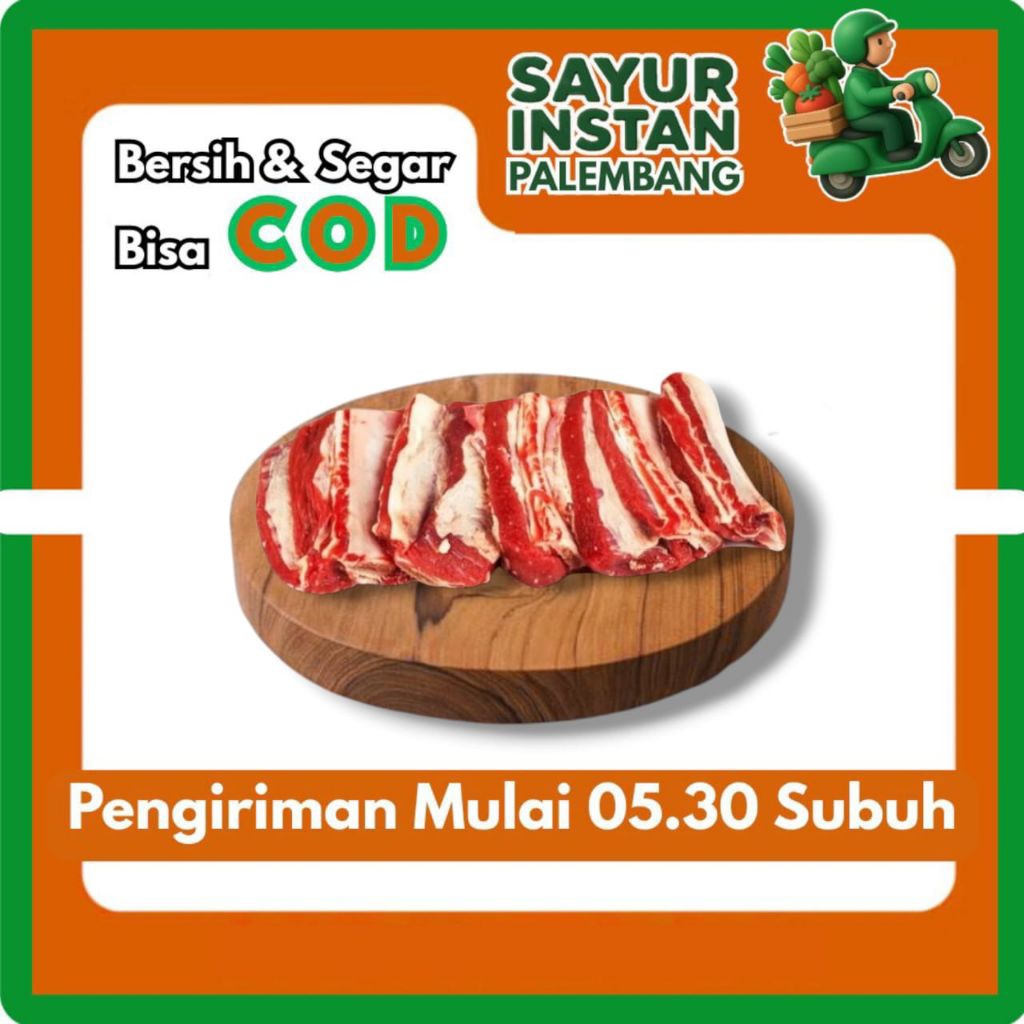 Tulang Sapi 1KG - Sayur Instan Palembang