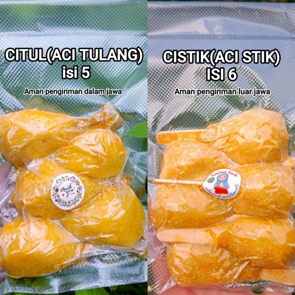 Cistik ( Cireng Stick ) isi ayam suwir | Kemasan Vakum isi 6