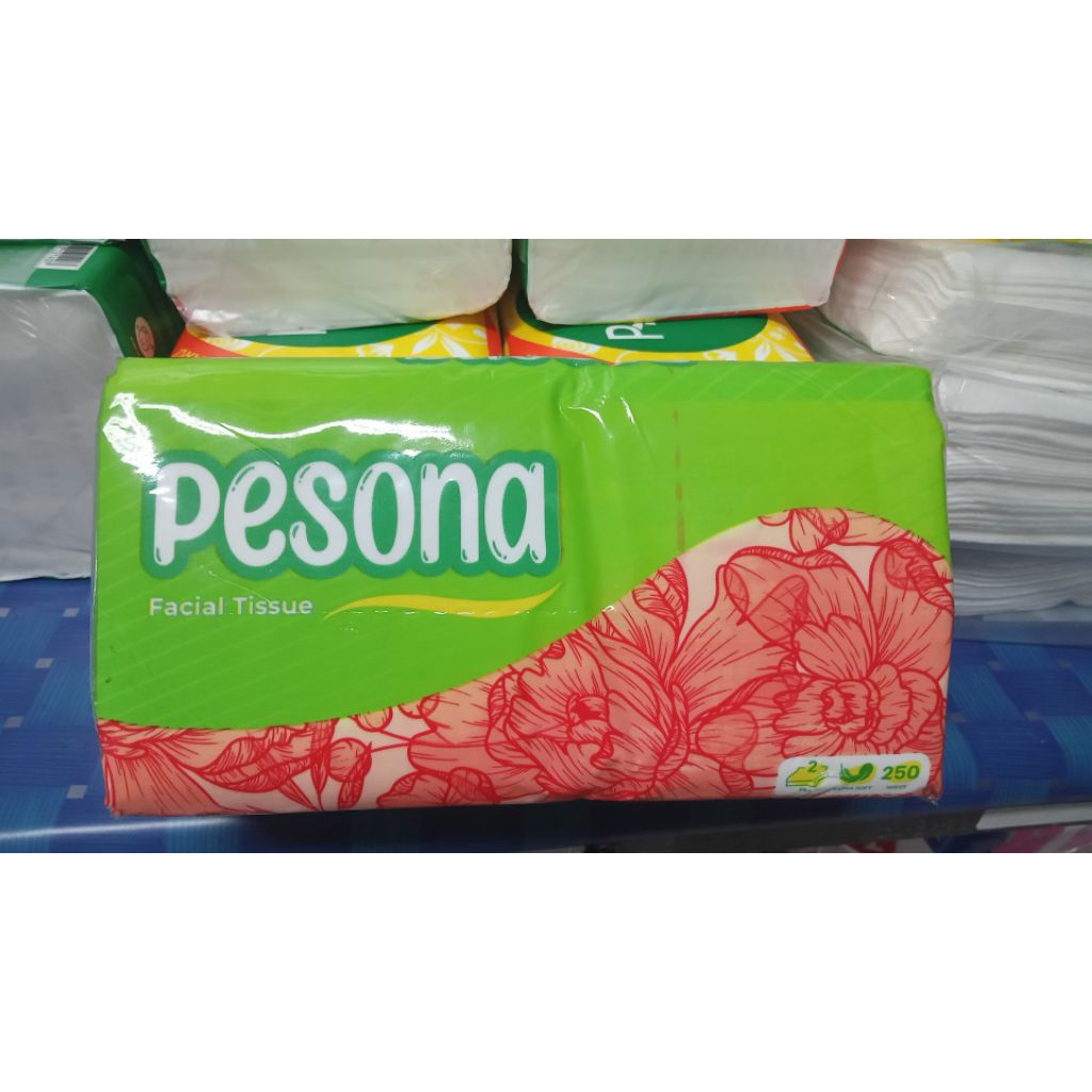 [ 1 karton ] Pesona facial tissue 250sheet tisu wajah 250sheet