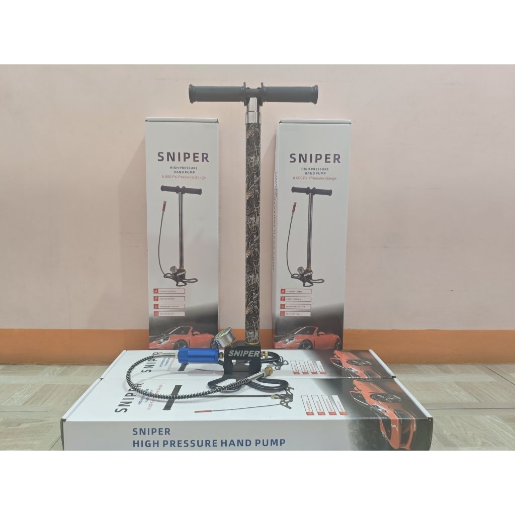 POMPA PCP 4 STAGE,POMPA PCP 4 STAGE CAMO STIKER