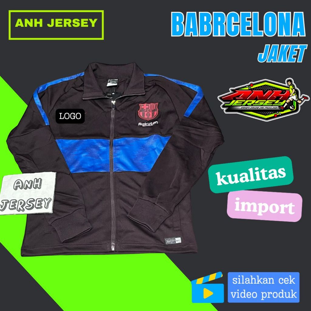 (JERSEY) BAJU BOLA JAKET (BARCELONA) BARCA HOME AWAY 3RD 2024 2025 2026