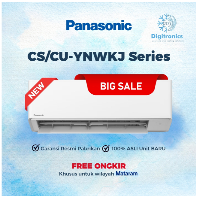 AC PANASONIC YN SERIES (CU-CS YN5WKJ) 1/2 PK