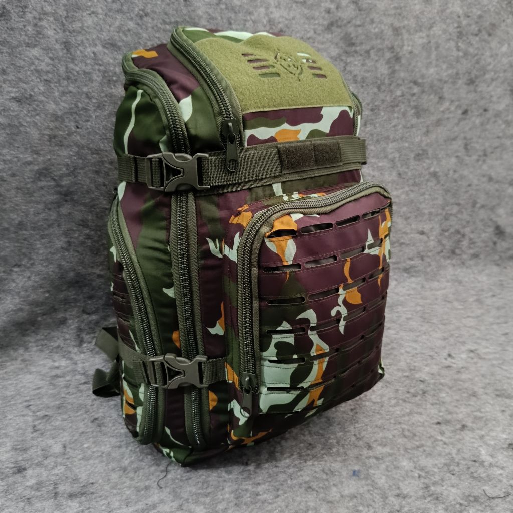 Tas Tactical Loreng Brimob GEN 2 Laser Cutting / Tas Loreng Brimob / Ransel Loreng Brimob