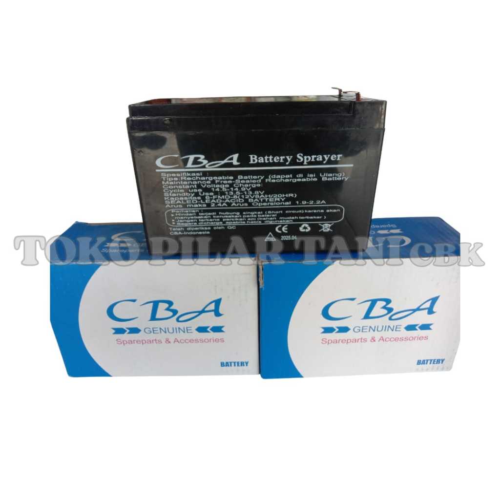 Sparepart Sprayer Elektrik CBA | Baterai / AKI