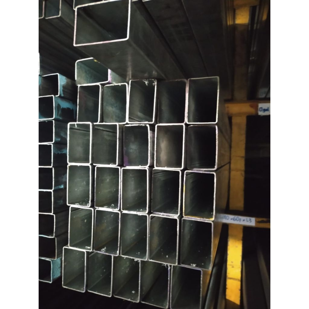 Besi Holo / Hollo / Hollow Galvanis 40x60 / 4x6 Full tebal 1,6mm