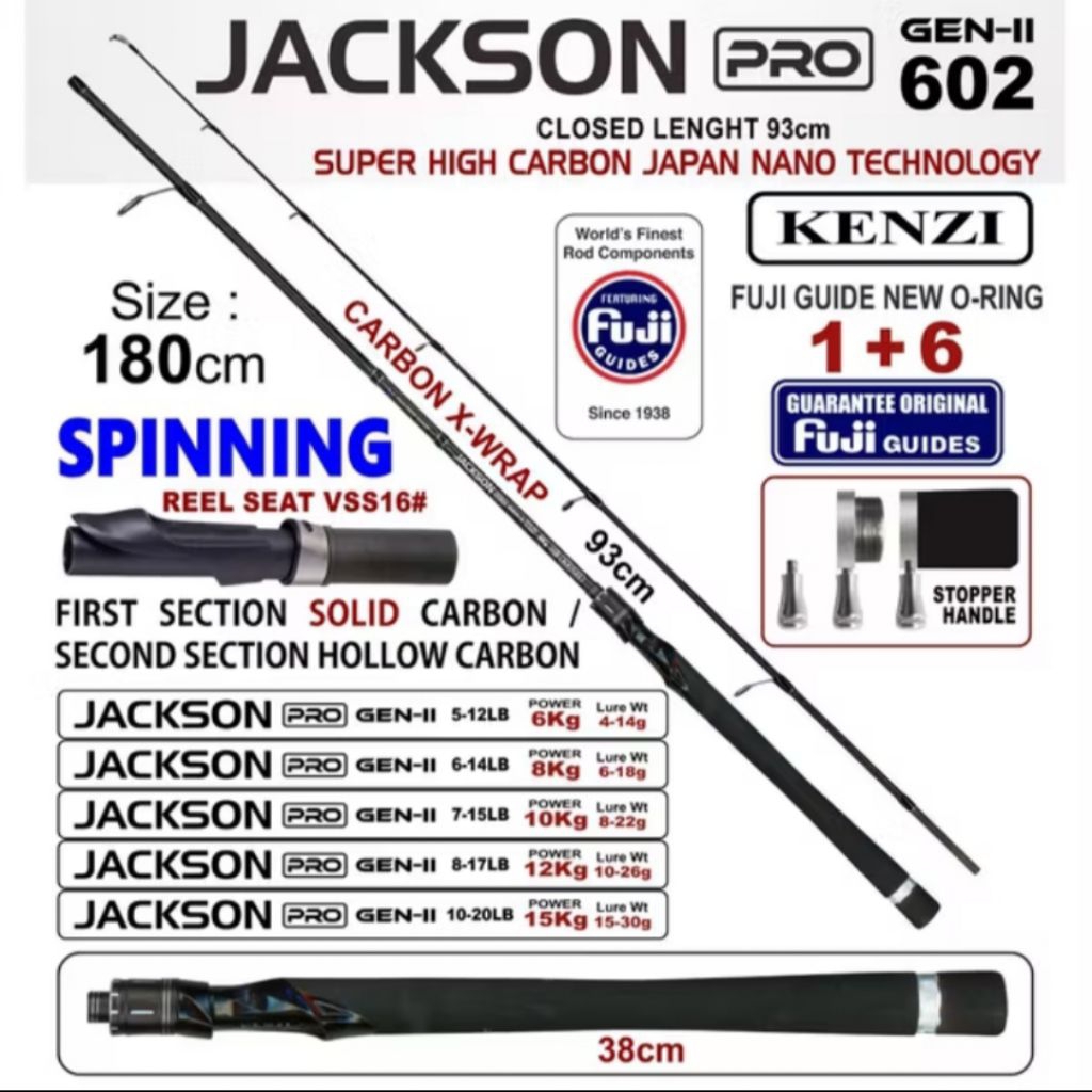 JORAN KENZI JACKSON PRO GEN II 602