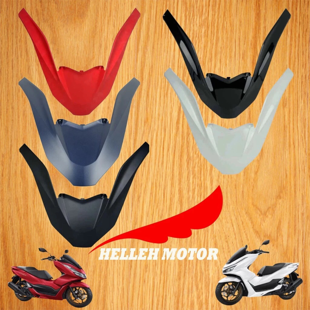GARNISH front panel depan pcx 160 K1Z GARNISH FRONT PCX 160 - cover V garnish tameng lampu depan PCX