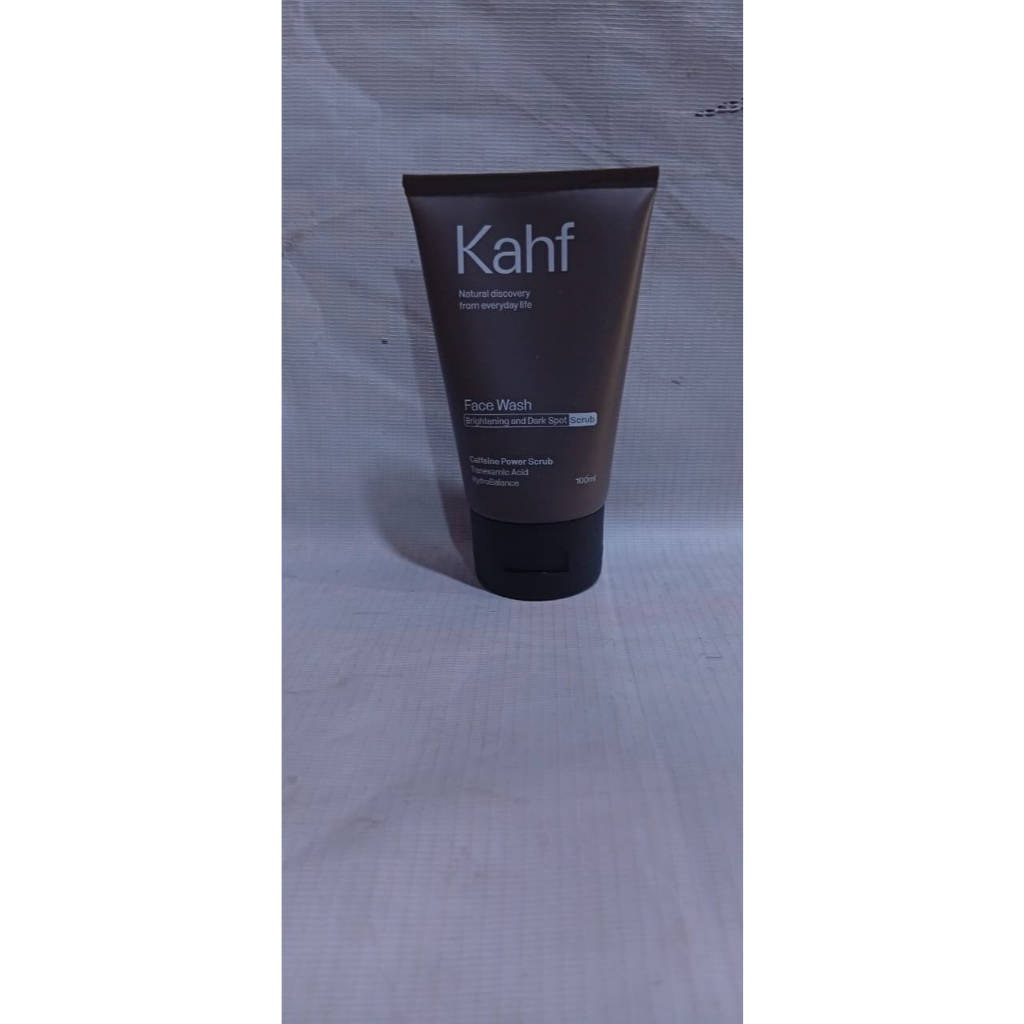 KAHF COKLAT FACE WASH BRIGHTENING AND DARK SPORT SCRUB 100ML