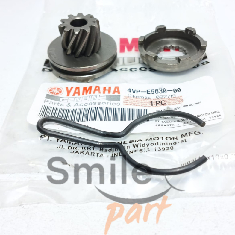 GROSIR 5 SET Pinion Starter Gigi Selah Kick Stater Mio Sporty Smile Mio j Soul Gt 115 Mio M3 Xeon