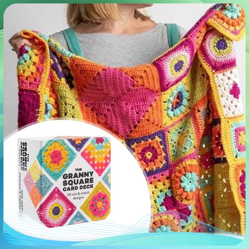 Merajut DIY Buku Merajut Crochet Buku Pola Crochet 50pcs Crochet Pattern Book Rajut Granny Square Pa