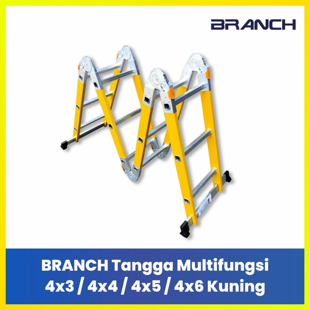 BRANCH Tangga Lipat Multifungsi/Tangga Lipat/Tangga Kuning