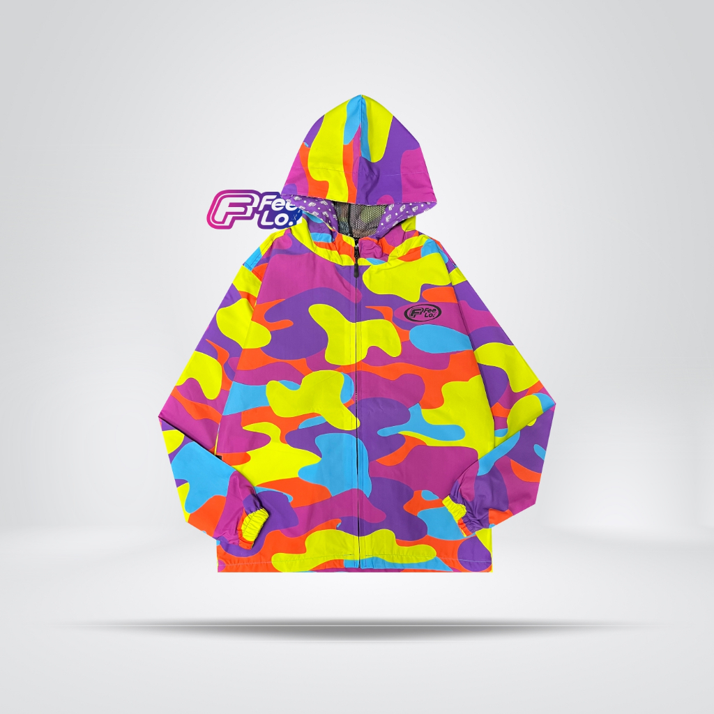 Jaket parasut wanita LOLIPOP Feelo