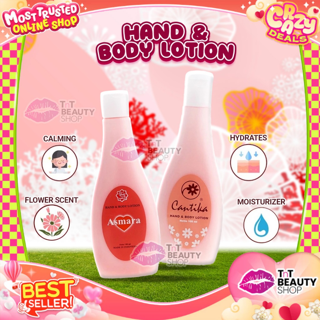 VIVA Hand & Body Lotion Asmara Cantika 100ml  | TnT Beauty Shop